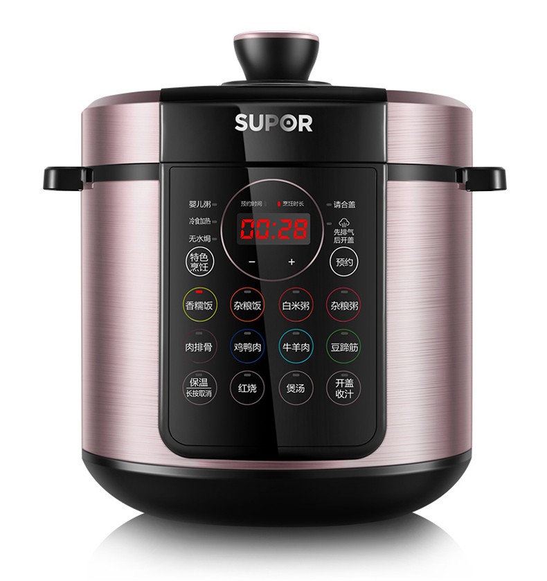 苏泊尔(supor)电压力锅苏泊尔 苏泊尔(supor)电压力锅5升家用加深双胆