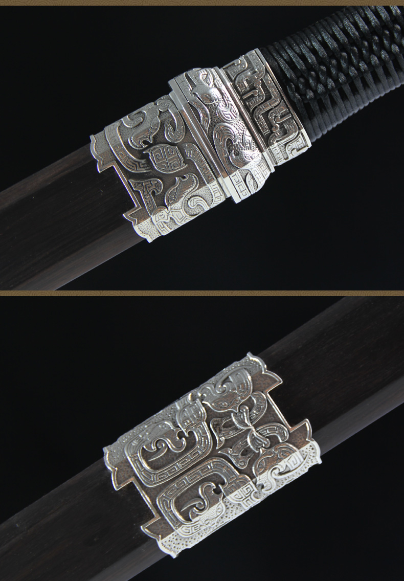 断玉剑汉剑唐剑花纹钢宝剑八面剑传统手工龙泉沈广隆宝剑未开刃