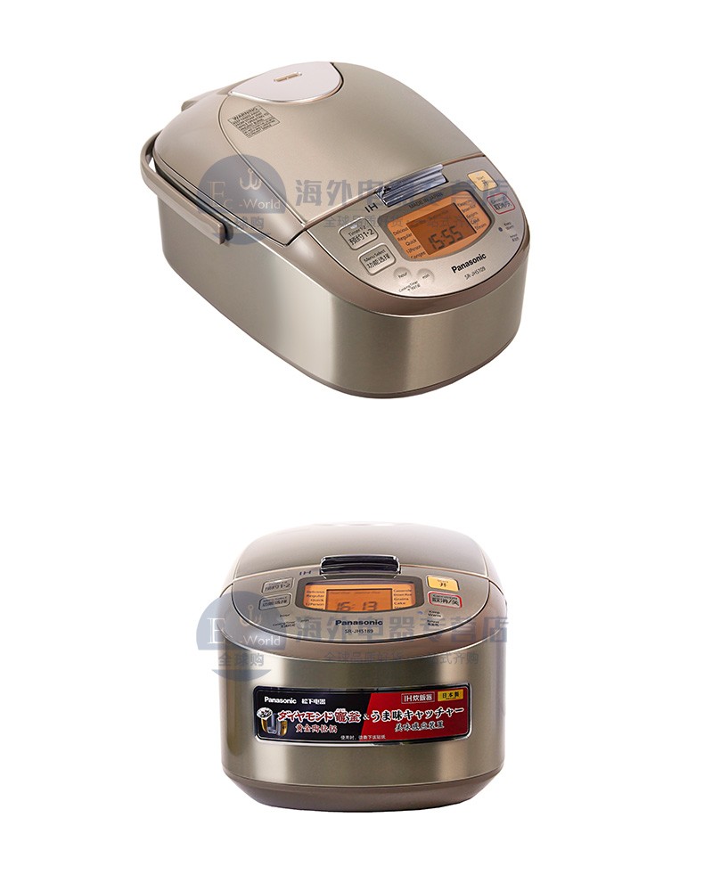松下panasonic电饭煲ih电磁炫钻涂层3l5l多功能可预约智能家用蒸煮