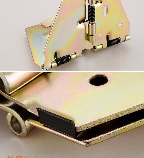 《加厚蝴蝶合页 180度桌面翻板折叠蝴蝶铰链 圆形桌十字弹簧合页 大