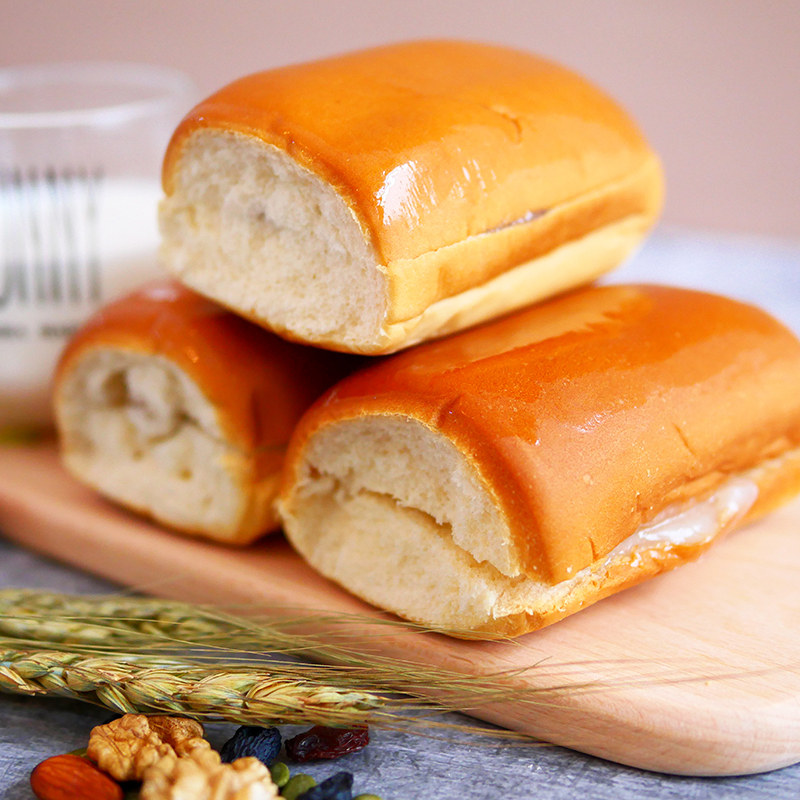 宝语沙拉奶香紫米面包早餐吐司蛋糕点夹心手撕奶酪奶油老面包整箱