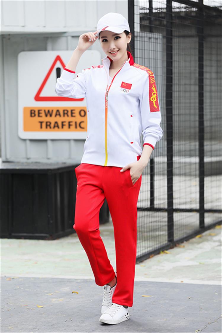 春秋国家队运动服套装跆拳道训练团体服中国武术散打领奖服