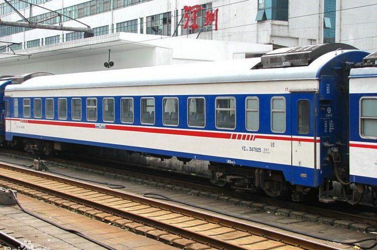 奋发仿真轨道儿童模型玩具中国系列绿皮火车客车yz25g敞车棚车厢c64型