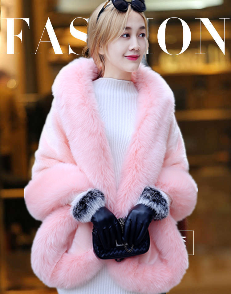 款特价衣长:短款袖长:短袖服装版型:斗篷型面料主材质:仿皮草适用人群