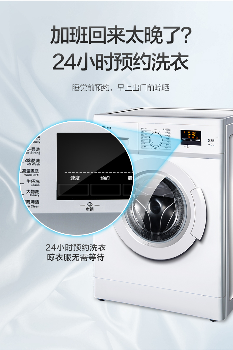 格兰仕洗衣机E3图片