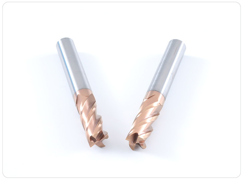 jing ping金鹤55度4刃钨钢铣刀高硬涂层硬质合金铣刀cnc加工中心数控