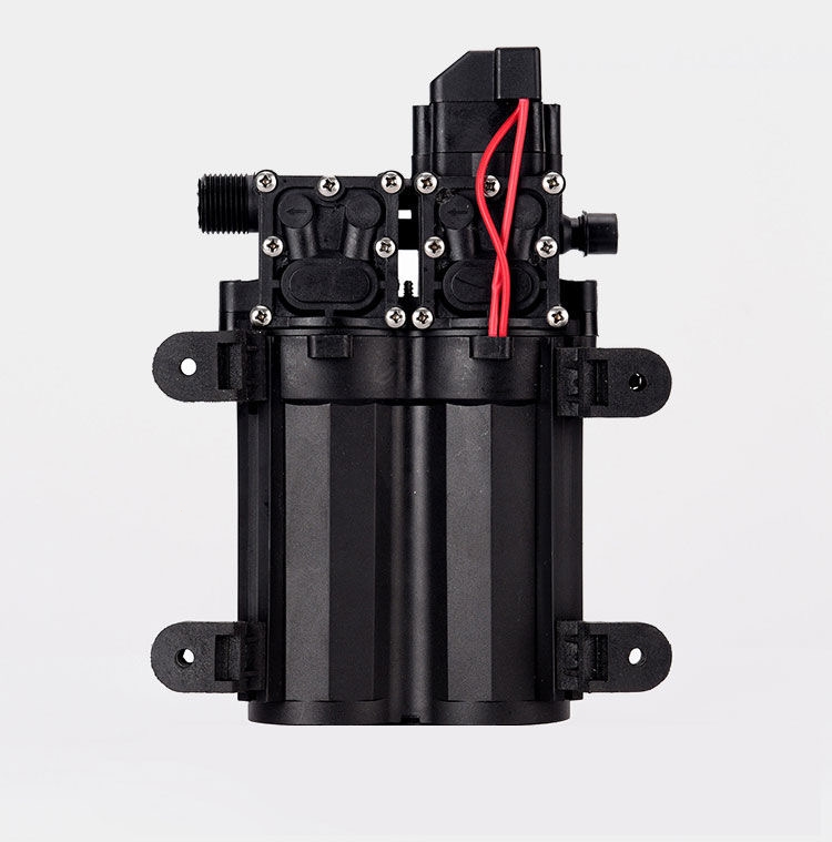 12伏强劲大功率智能双泵12v喷雾器理线家改装双泵高压打药洗车浇花