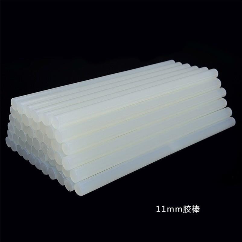 军根11mm大棒手工diy 手工胶棒玻璃胶热溶胶棒11mm*180mm大胶棒50根