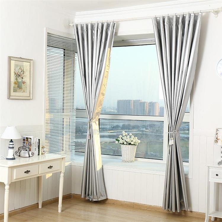 防晒隔热特价牛津布加厚全遮光成品遮阳窗帘卧室阳台防紫外线