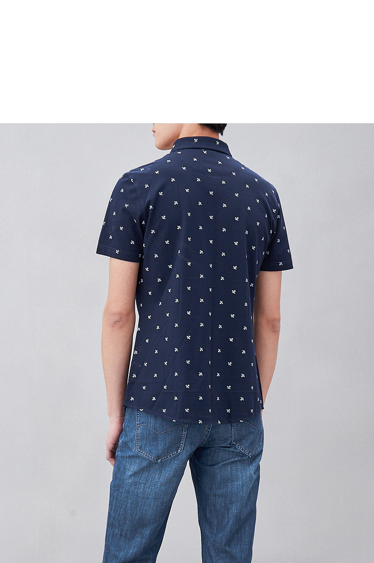 h2000男士衬衫 【名厂剪标】夏季丝光提花商务短袖针织衬衫【价格