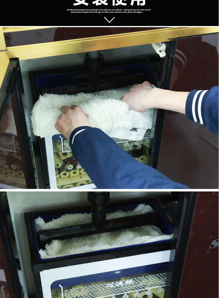 水族箱过滤棉高透水加厚干湿分离毛毯高密度过滤材料水过
