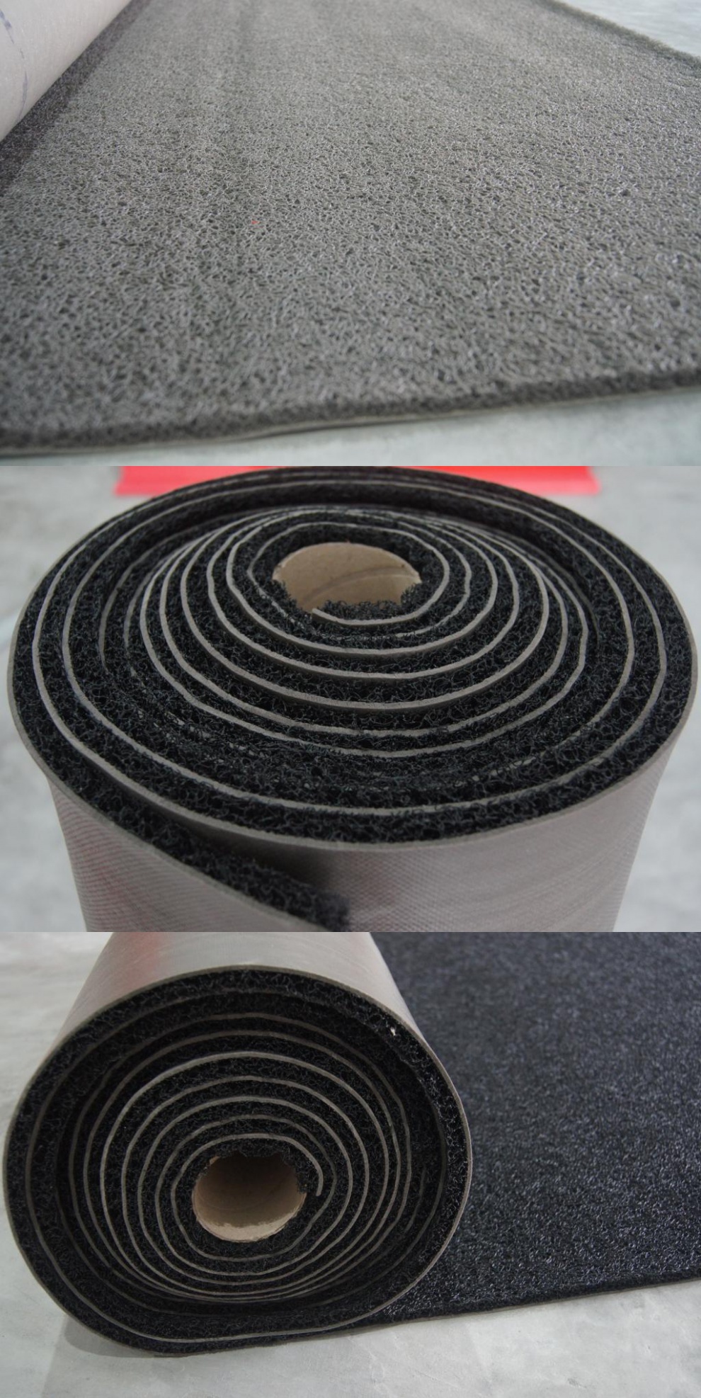 pvc塑料地毯加厚防滑防水迎宾酒店垫除尘垫丝圈红地毯裁剪【定制】