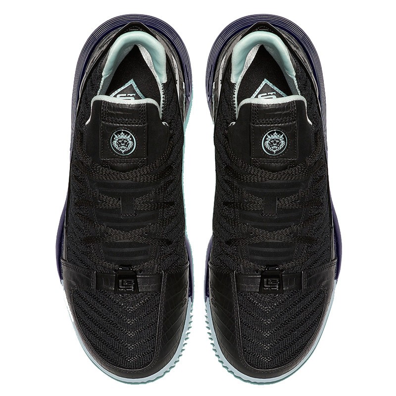 nike耐克19新款男鞋lebron16詹姆斯16代黑白缓震耐磨实战篮球鞋