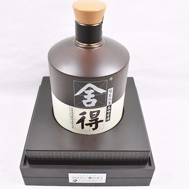 舍得浓香型52度3l大坛酒精美可送礼摆柜收藏佳品白酒