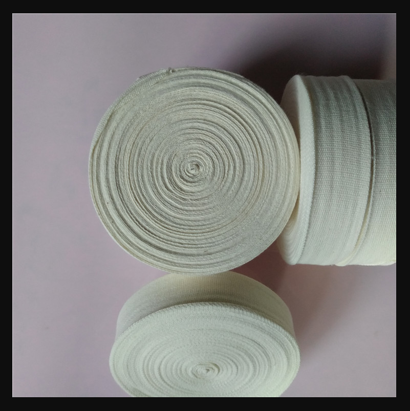 创勤白布带纯棉布带白纱带电工缠电机维修用白布条绑扎带全棉绝缘配件