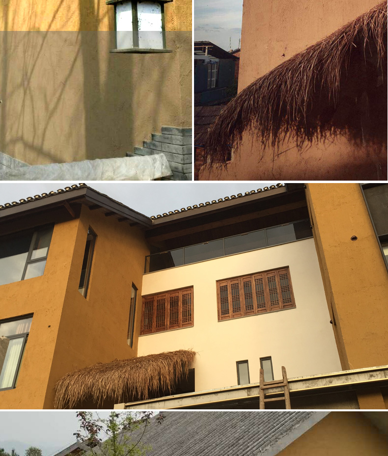 佐瑞 稻草漆泥巴漆稻草漆室内外家用稻草肌理漆艺术涂料直销