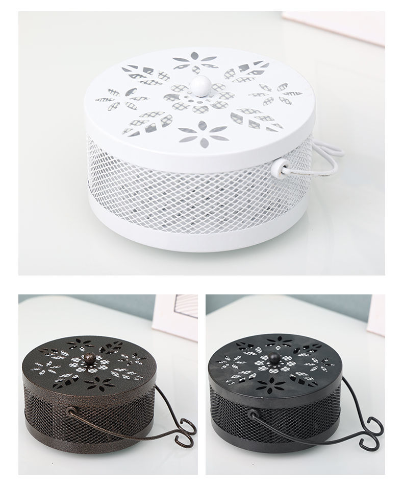 创意神器蚊香盒子带盖防火香炉架子户外家用卧室托盘多功能接灰盒基础