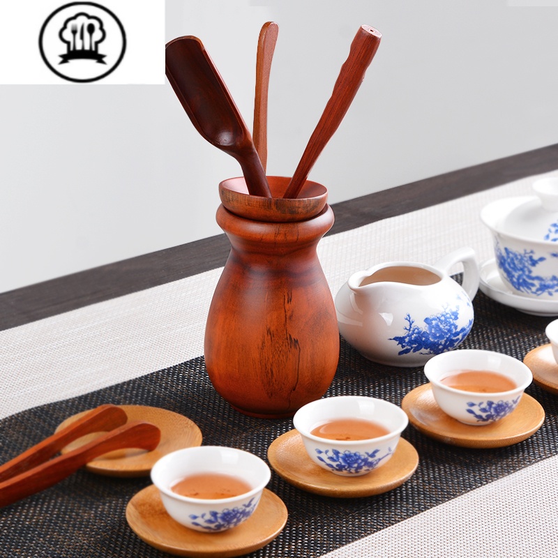 敬平茶道六君子套装茶夹子茶叶夹子茶镊子6君子泡茶工具茶杯夹家用