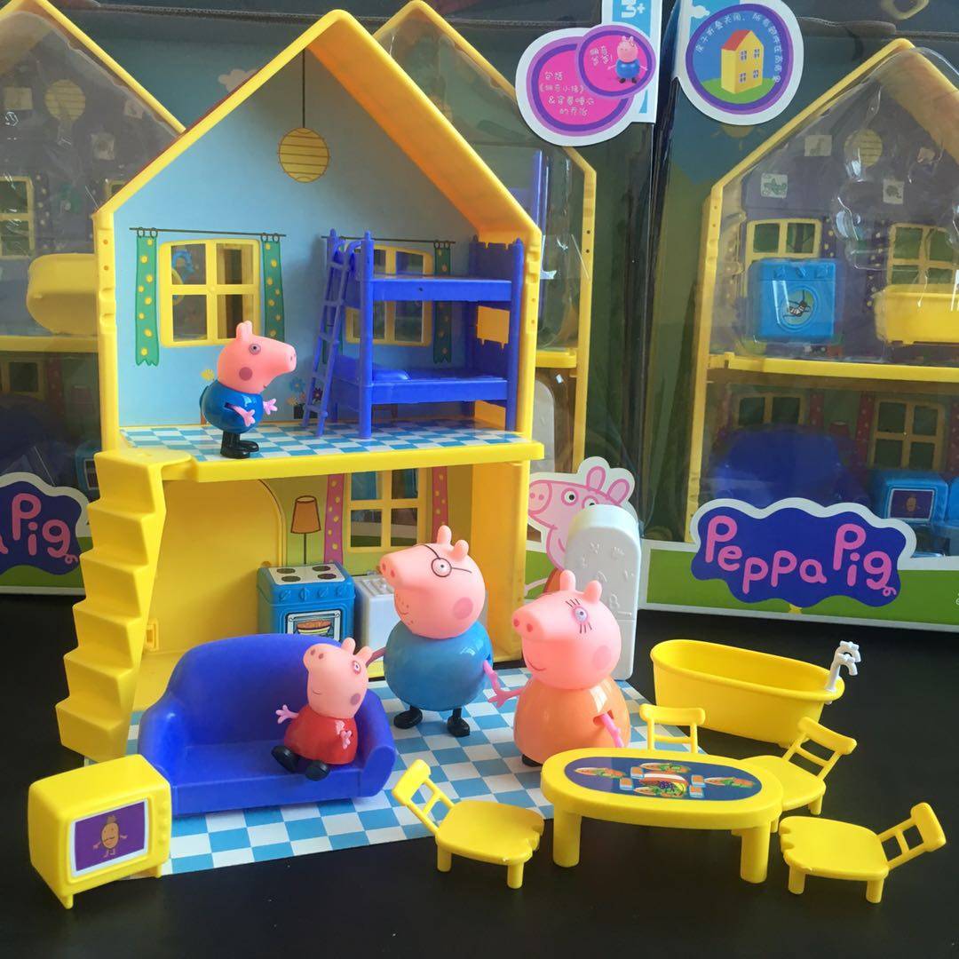我想看小猪佩奇玩具屋图片