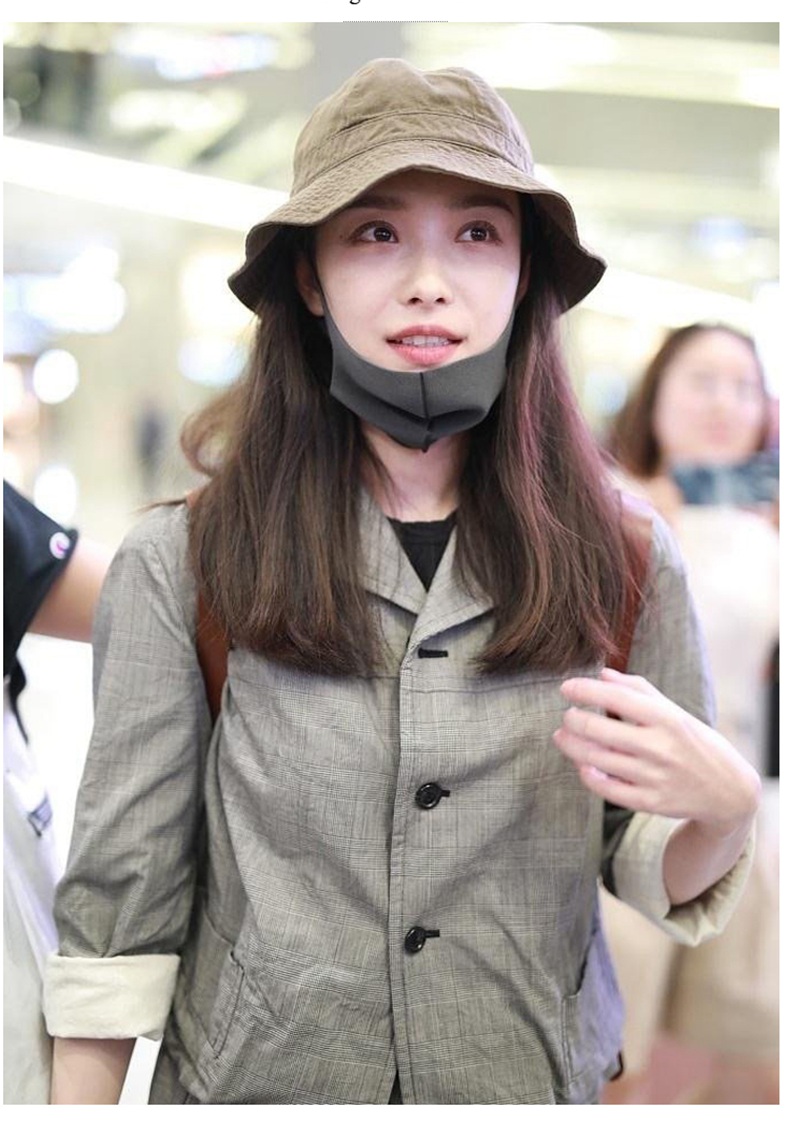 倪妮明星同款渔夫帽女ins日系盆帽春秋季遮阳帽休闲百搭纯棉盆帽军