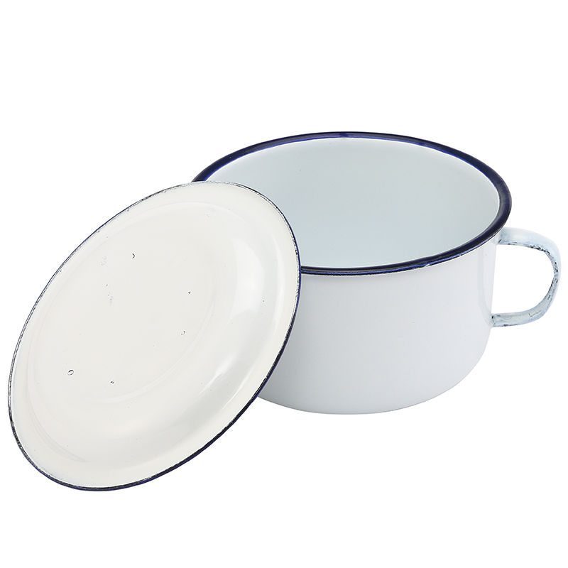 《普通直径14cm一个 图案随机 老式搪瓷快餐杯搪瓷饭缸怀旧》无著