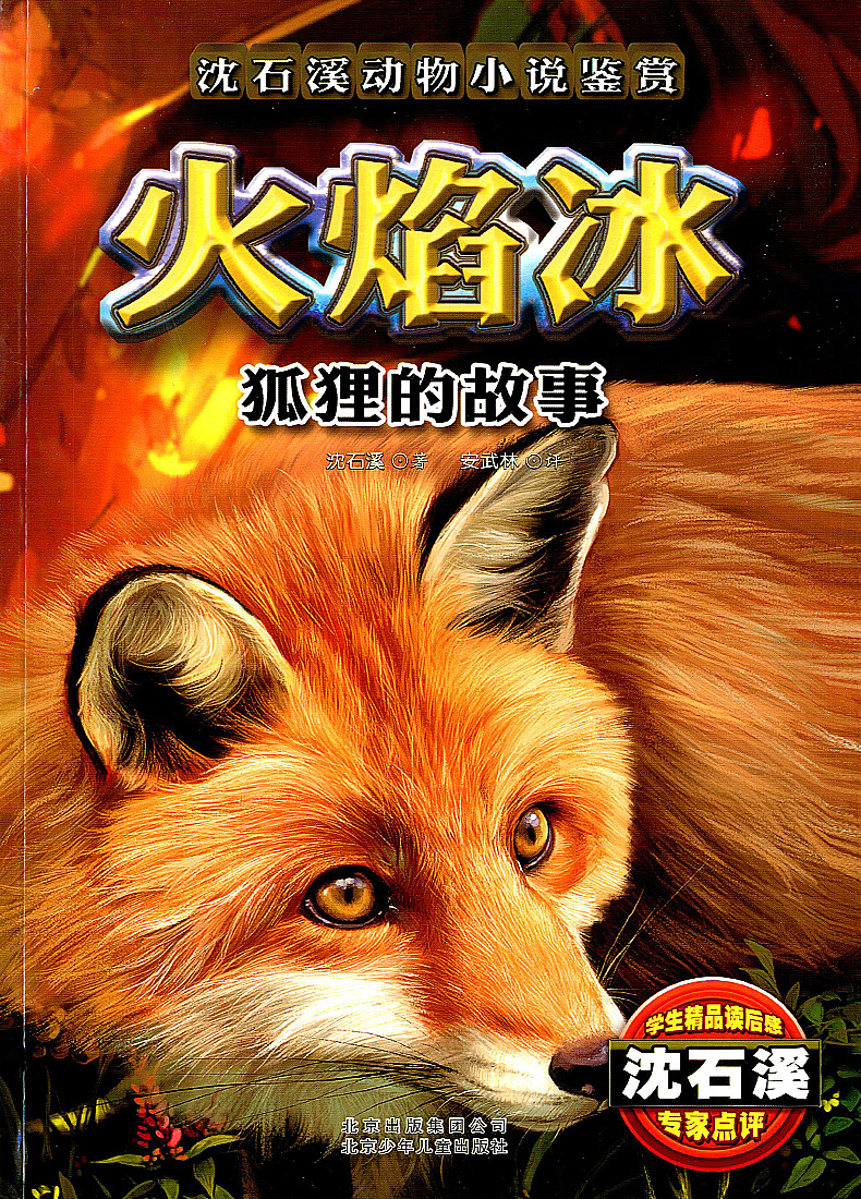 超级新品 火焰冰狐狸的故事 沈石溪动物小说鉴赏 沈石溪著经典中国