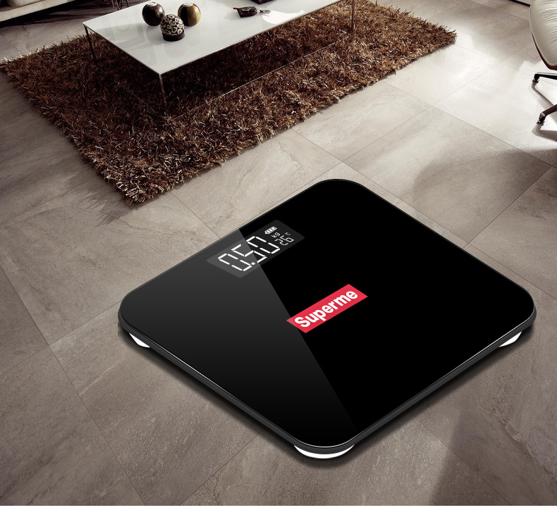 迪仕盾(dishidun)健康秤bl26sup(电池款) 充电电子秤人体体重秤家用