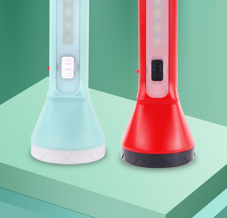 手电筒强光超亮带侧灯多功能家用头灯远射usb迷你户外 迷你夜光小手电