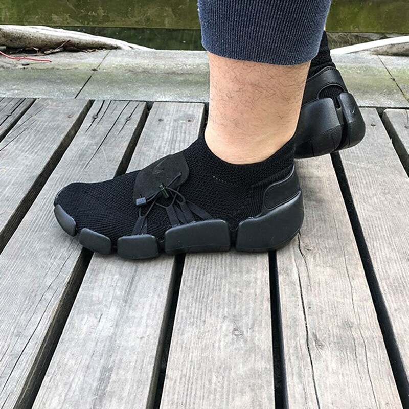 【耐克(nike)跑步鞋】 耐克男鞋 footscape flyknit dm 舒适袜套跑步