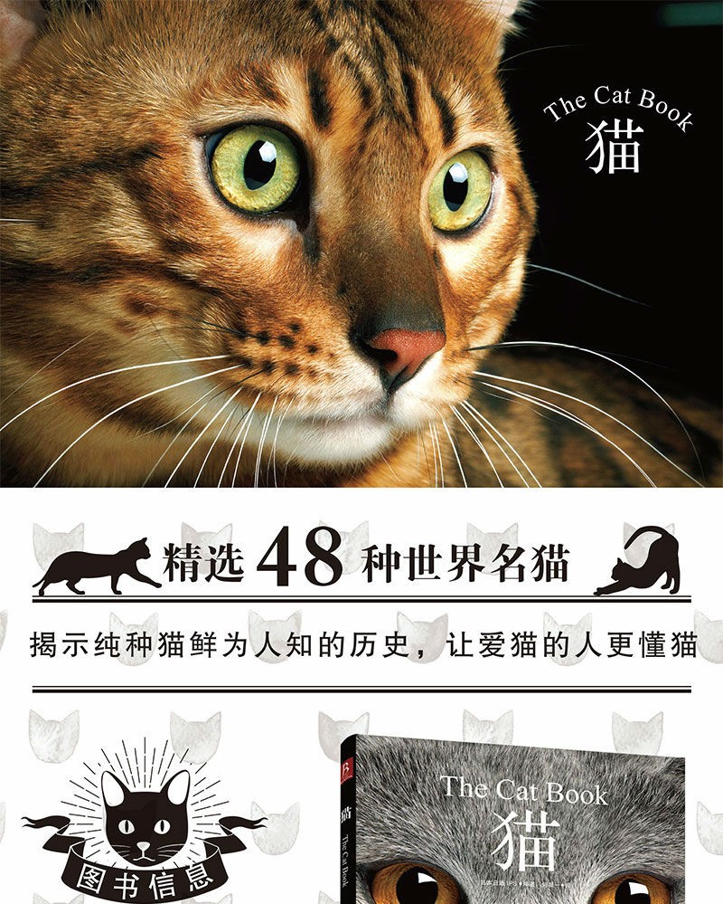 猫 48种世界名猫 猫宠物鉴赏猫咪图鉴百科书猫咪养护入养猫驯养指南书籍猫种赏鉴书 摘要书评在线阅读 苏宁易购图书
