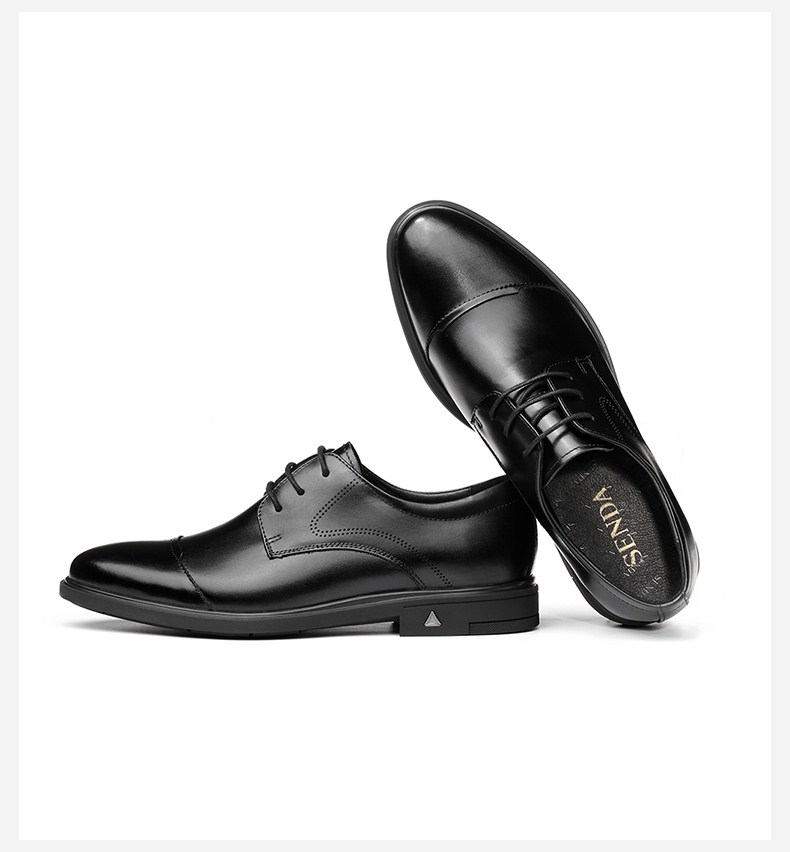 森达2020春季新款专柜同款英伦时尚青年商务男鞋45d03am0