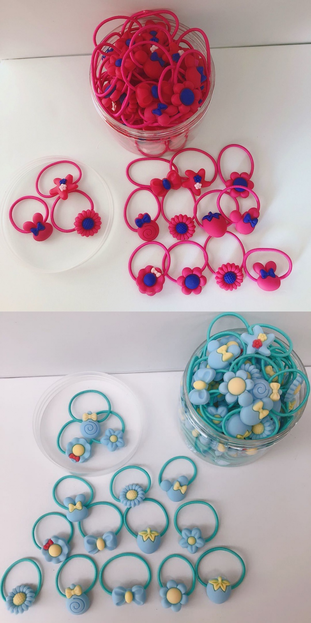 搭啵兔儿童发饰 儿童发绳发圈不伤发韩国女宝宝皮筋扎头发头绳头饰