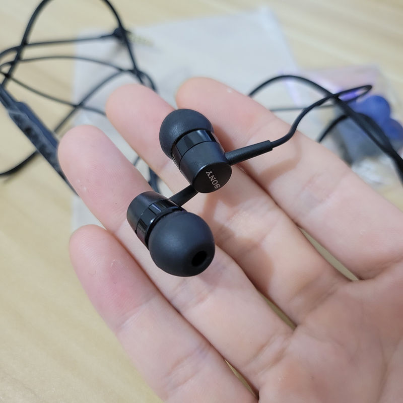 原装索尼mh750重低音35mm立体声耳机标配入耳式耳机原配耳塞拆机原装