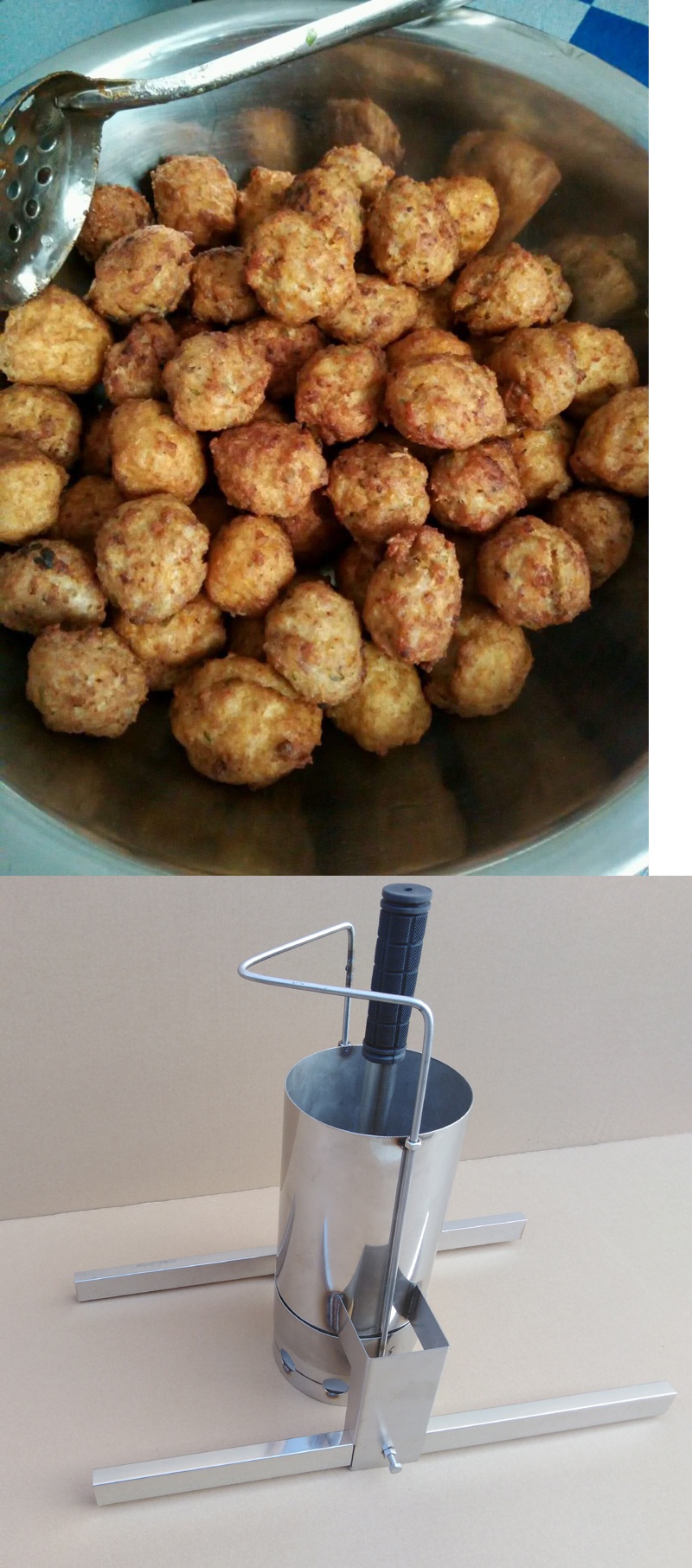 炸丸子神器丸子机家用手动快速丸子制作器商用摆摊素丸子肉丸子 简易