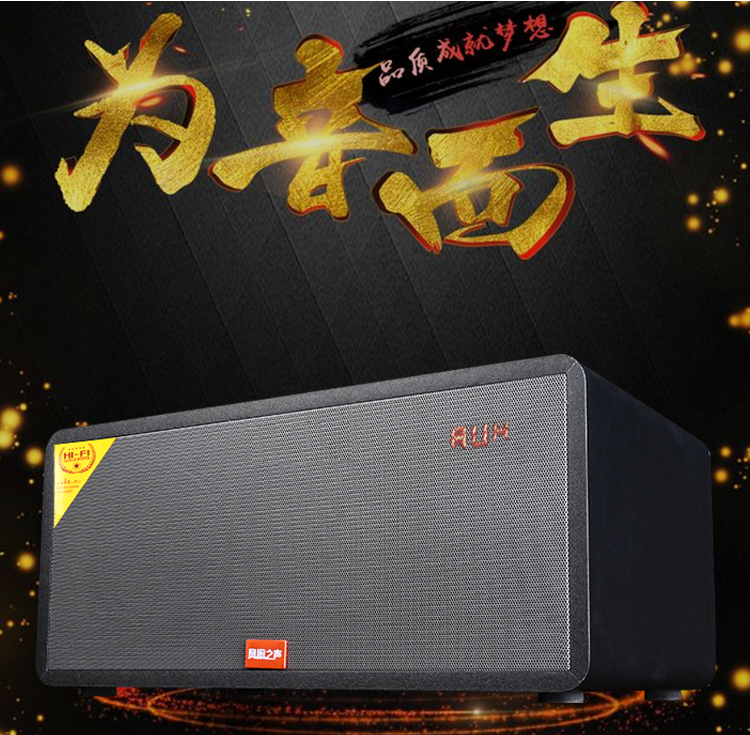 凤凰之声新品ktv音箱儿童家用k歌音响一体机f12智能家庭无线蓝牙