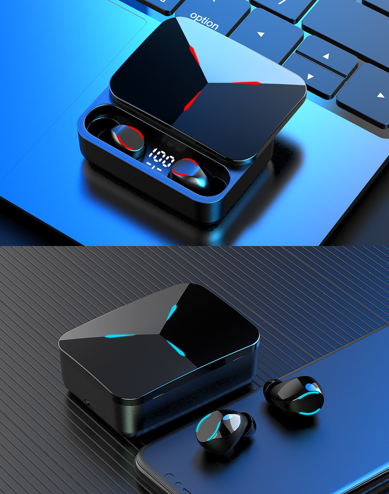 联想tg01真无线蓝牙耳机双耳超长待机续航入耳式游戏低延迟运动跑步