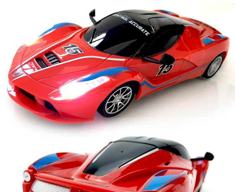 儿童电动玩具遥控充电四通汽车赛车模型仿真方向盘跑车男孩小孩子