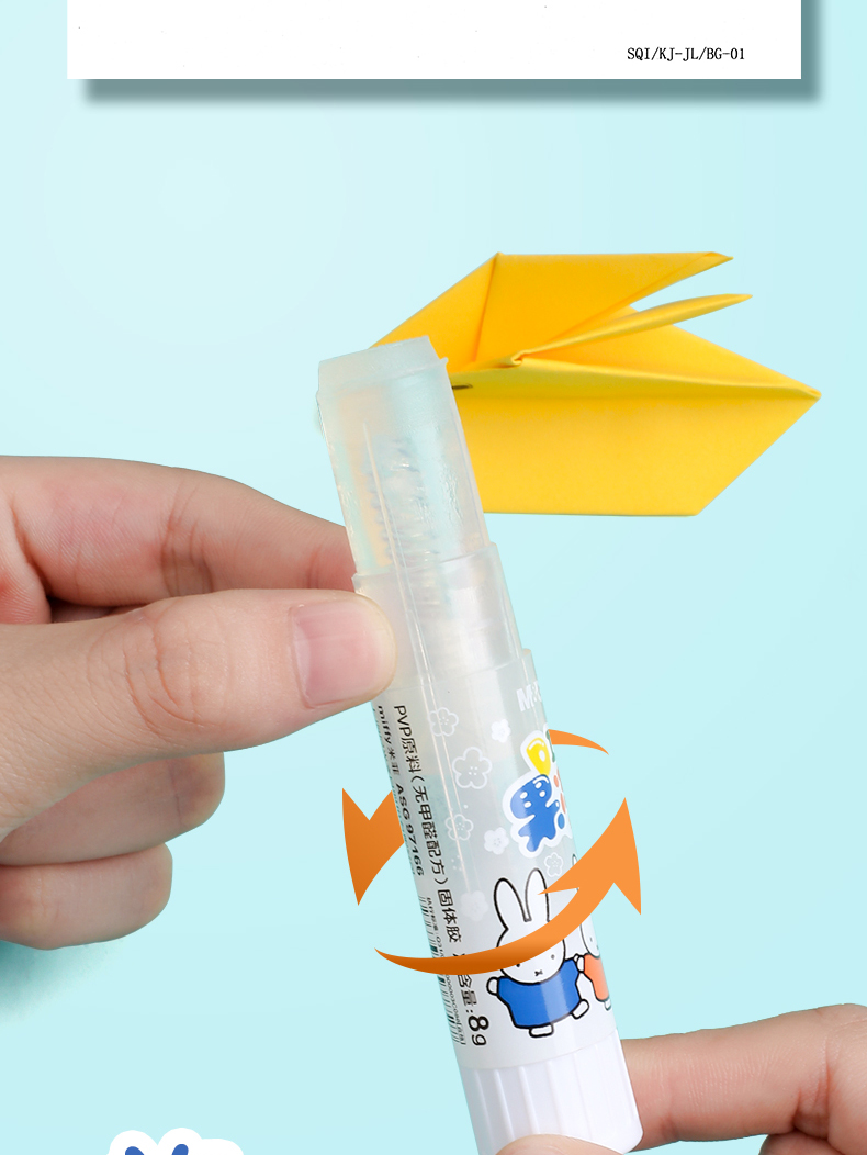 果冻胶棒学生用固体胶水棒棒胶儿童透明手工可爱糖果固态手帐日本36g