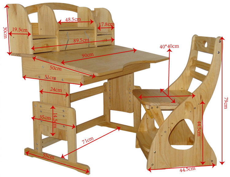 老式木课桌尺寸图片