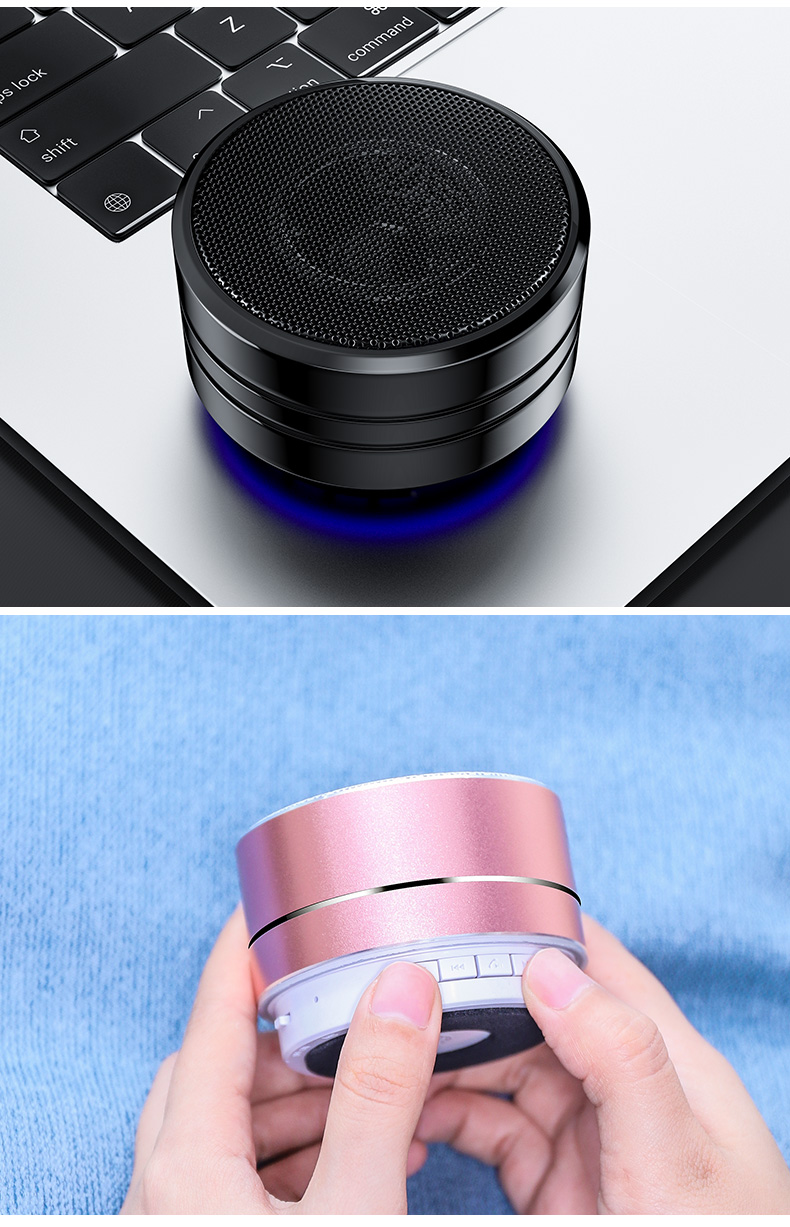 无线蓝牙音箱迷你小音响vivo通用便携式大音量3d环绕家用超重低音炮