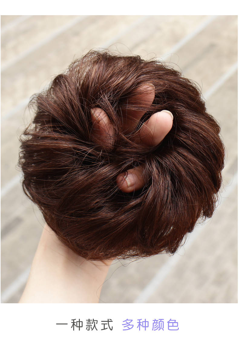 2019假发发圈橡皮筋发包盘发器盘头拉花丸子花苞女头花蓬松卷发你那么