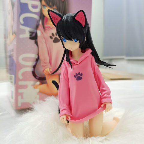 [逼真 私处]优质版ochilipka猫耳少女绪稚机箱手办模型摆件礼物