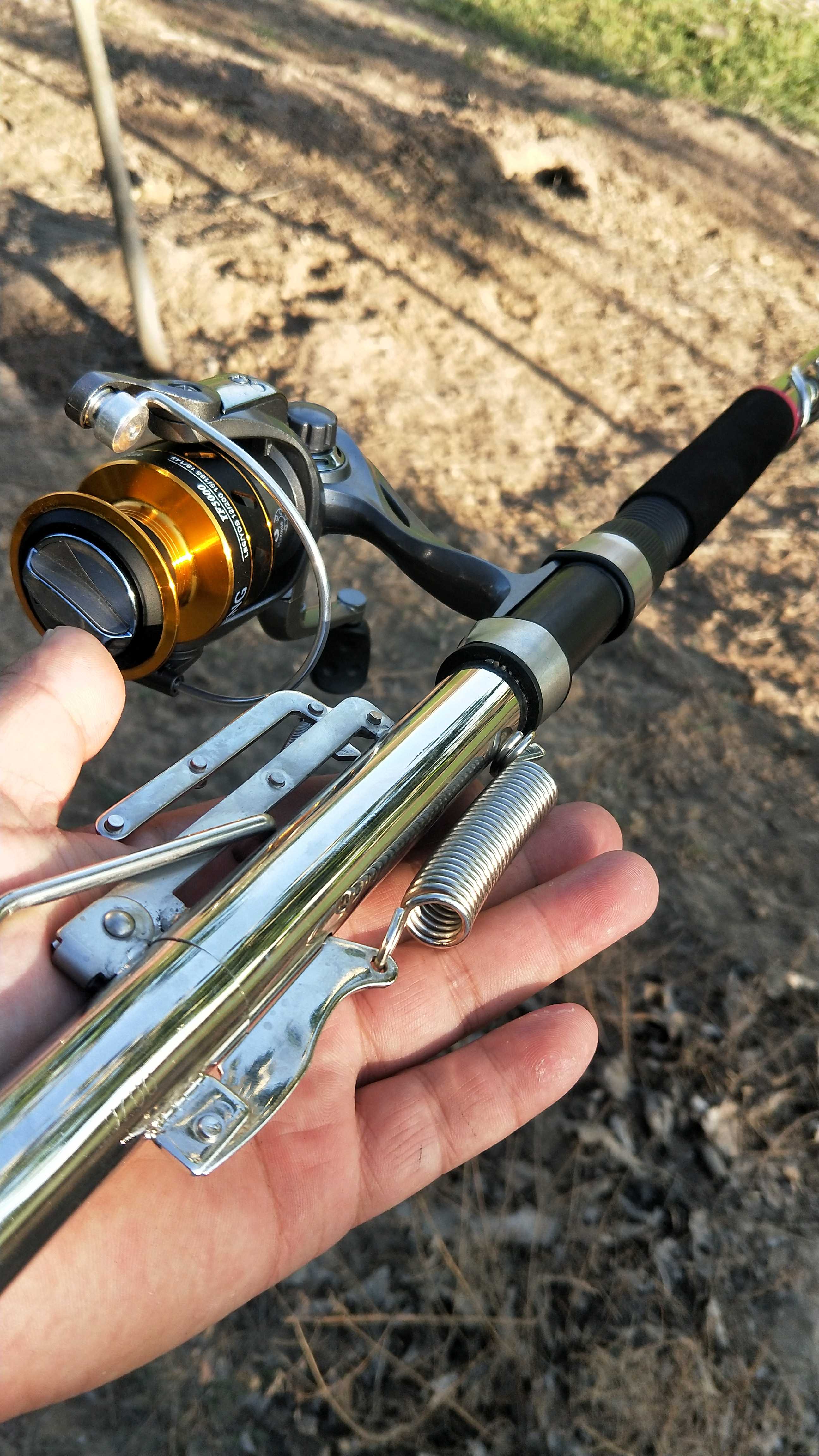 自动钓鱼竿超硬抛竿海竿弹簧折叠套装钓鱼神器远投竿渔具