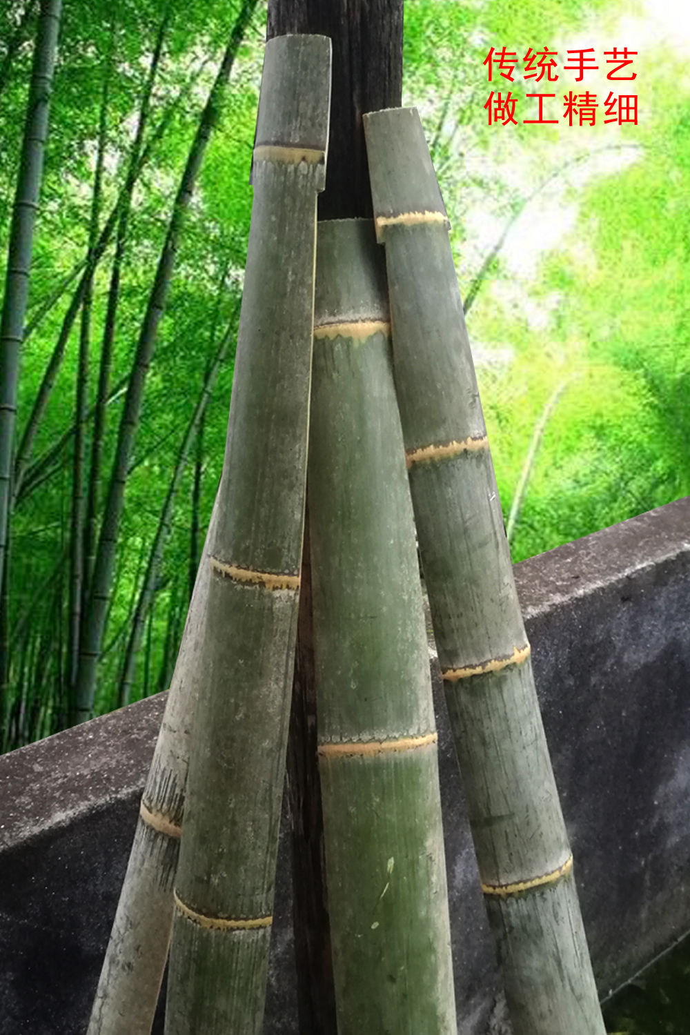 老楠竹扁担手工削毛竹扁担挑水挑子挑土重物扁担舞蹈道具铁钩带绳单根