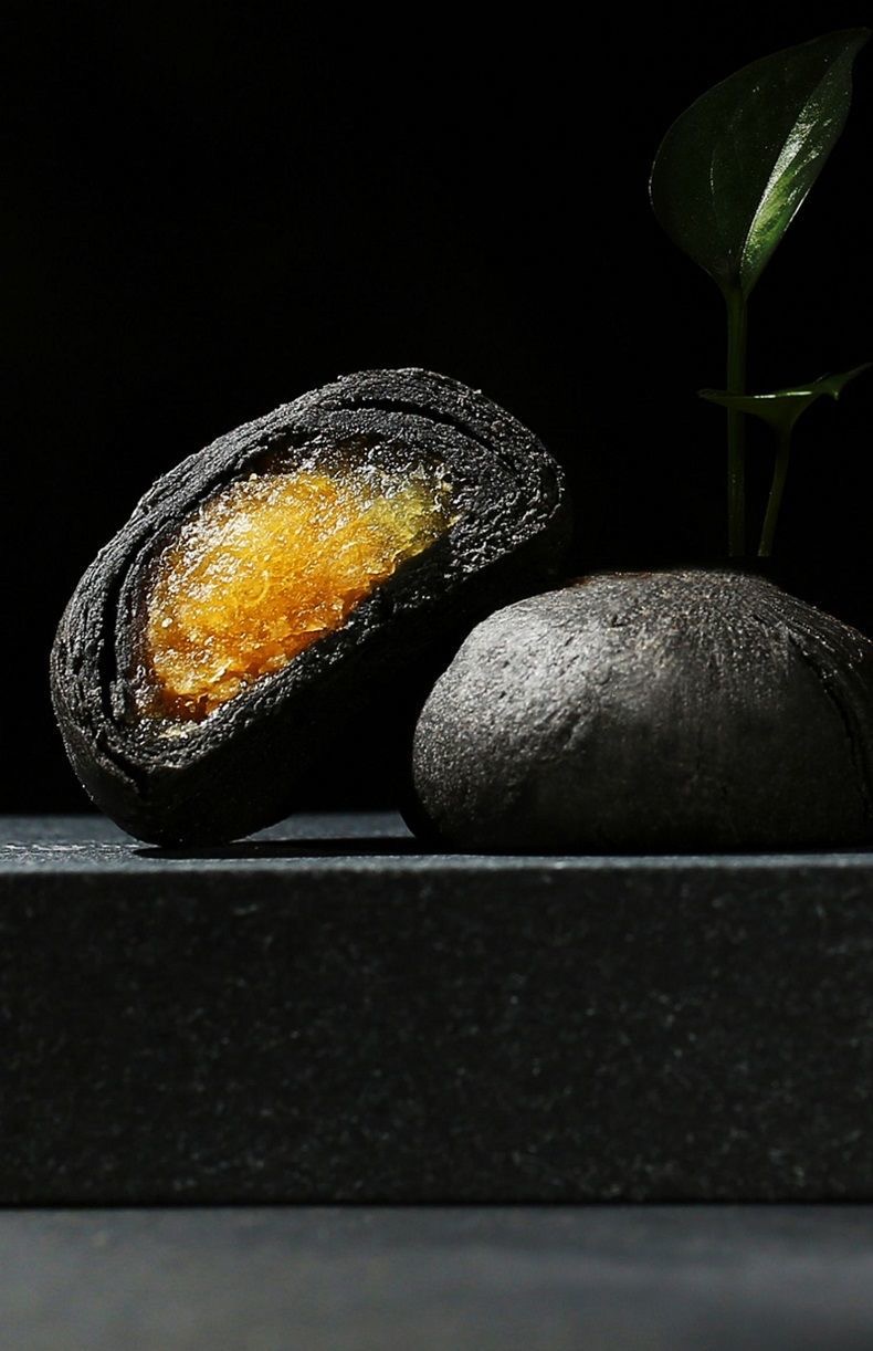 黑金酥枚8枚散装凤梨咸蛋夹心雪媚娘糕点点心蛋黄酥月饼手工早餐糕点
