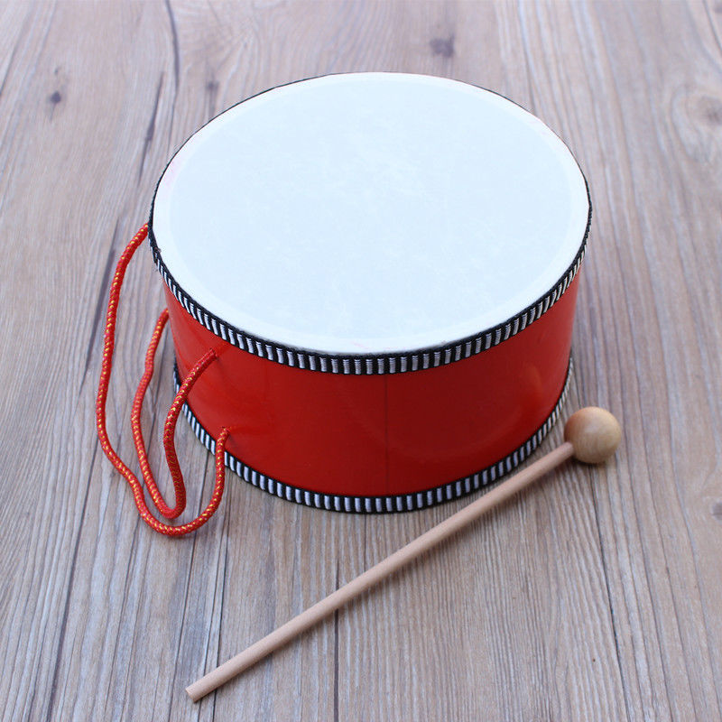 宝宝小鼓玩具奥尔夫打击乐器小孩婴儿手拍韩国地鼓儿童鼓音乐敲打卡通