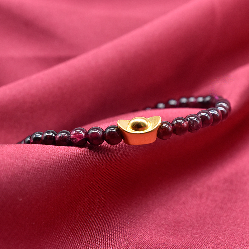 金匠世家黄金手镯/手链/脚链 金匠世家硬金元宝手串【价格 图片 品牌