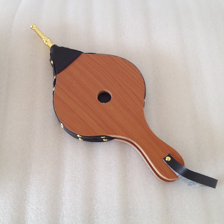 定做手动木质皮老虎吹尘器手风器户外野餐烧烤用品壁炉工具三角嘴中号