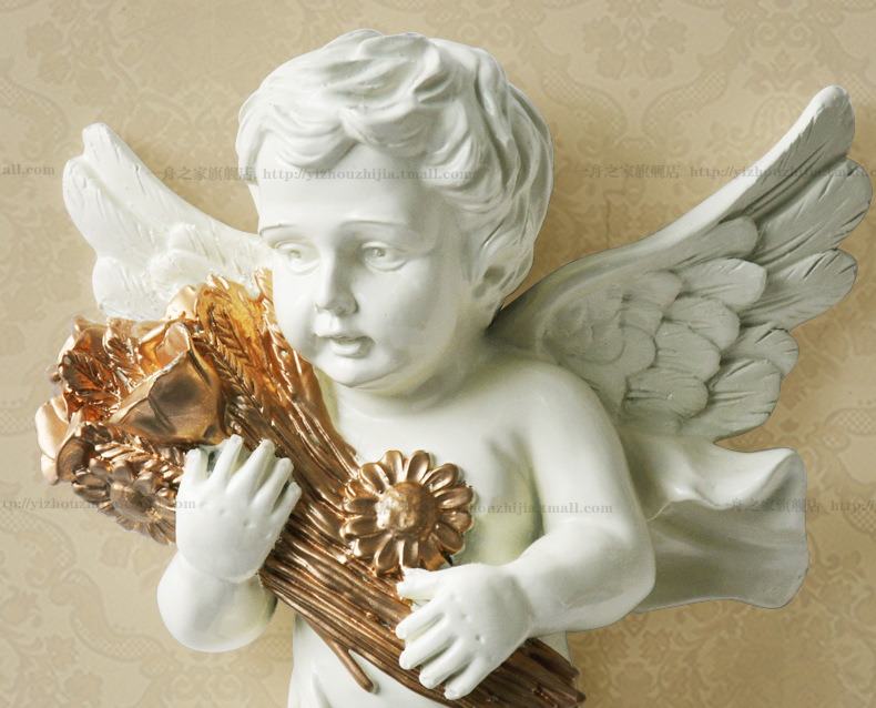 欧式小天使壁饰挂饰墙饰创意墙壁挂件家居客厅电视背景墙上装饰品