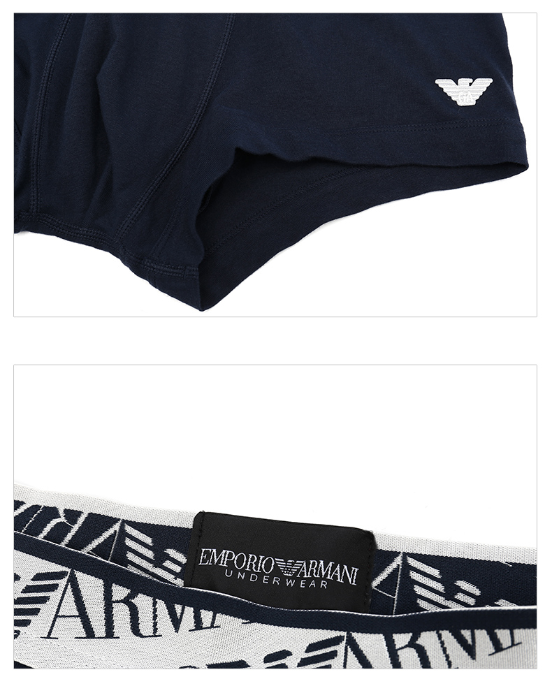 armani)内裤】 emporio armani/安普里奥阿玛尼舒适休闲男士平角裤